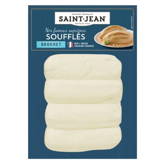 Suprêmes soufflés au brochet