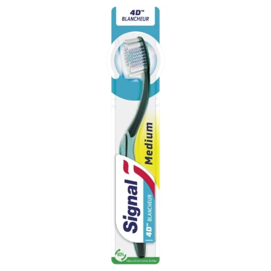Brosse à dents 4D Blancheur Medium