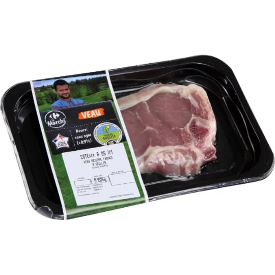 Veau: Côte avec os*** à griller