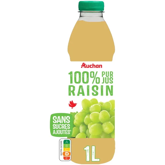 Pur jus de raisin blanc