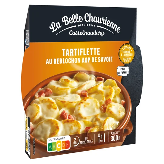 Tartiflette au reblochon de Savoie AOP prêt en 2 min