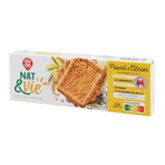 Biscuit pavot Nat&Vie Citron