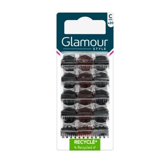 Pinces à Cheveux Noir et Marron