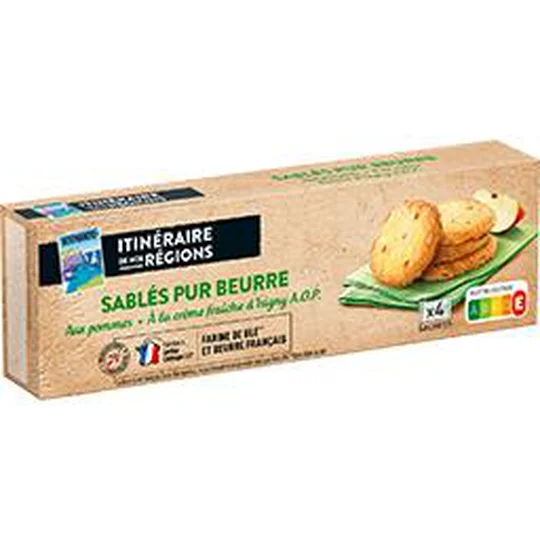 Sablés pur beurre aux pommes