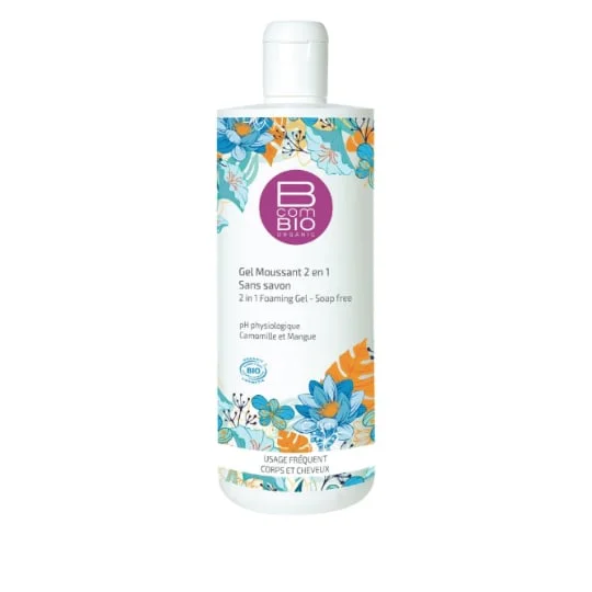 Gel moussant camomille et mangue Bio