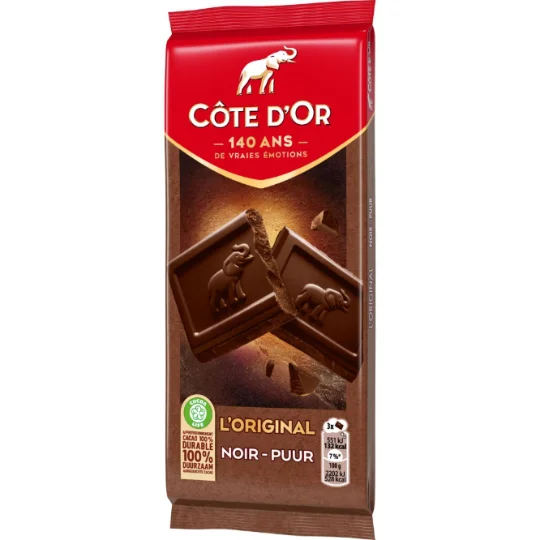 Tablette de chocolat noir L'Original