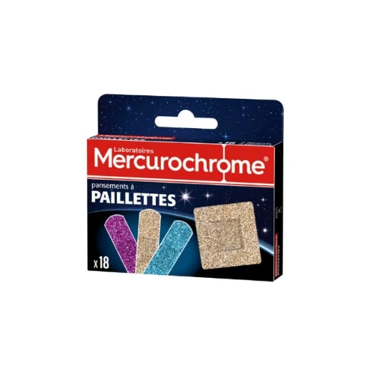 Pansements à pailletes