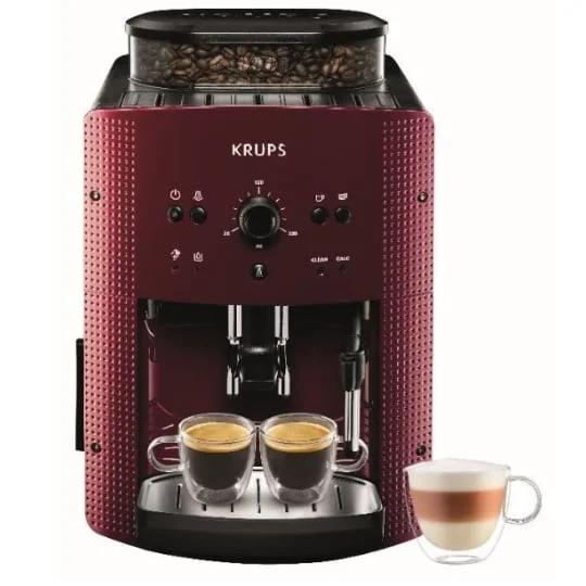 Machine expresso broyeur à café grains - EA810770 - Rouge