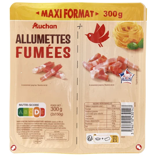 Allumettes fumées