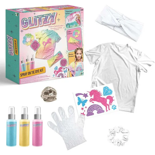 Gp Toys Glitzy C coffret Spray on Tie & Dye Kit