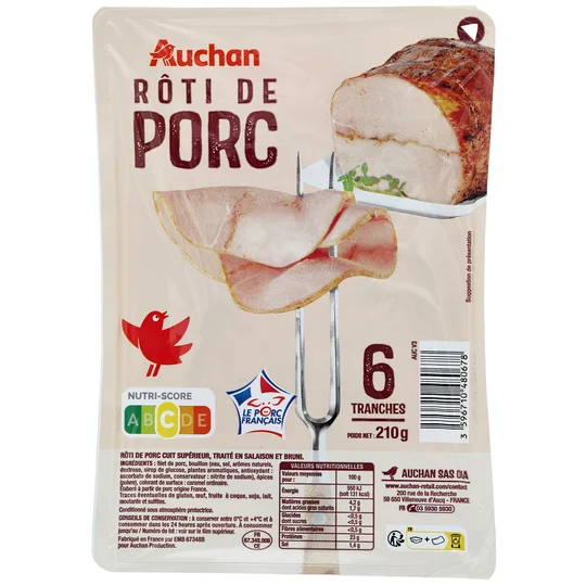 Roti de porc supérieur