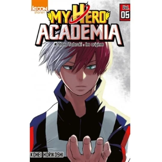 Manga My Hero Academia Tome 05 - Shoto Todoroki : les origines