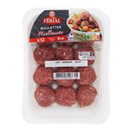 Boulettes moelleuses nature Ferial x12