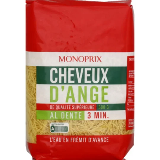 Cheveux d'ange, de qualité supérieure