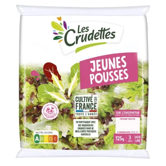 Salade jeunes pousses