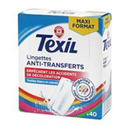 Lingettes Textil Anti-transfert - x40