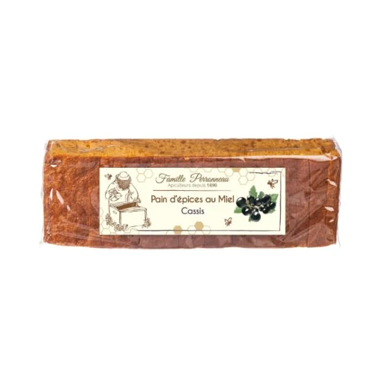 Pain d'épices au miel/cassis
