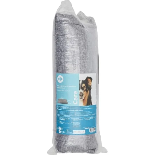 Coussin pour chien 28x57x12 cm, gris