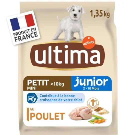 Croquettes pour chien petits junior