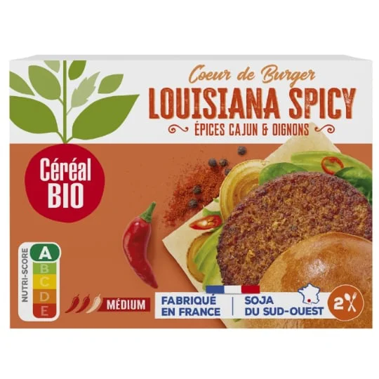 Steak Veggie Louisiana Spicy Epices Cajun & Oignons