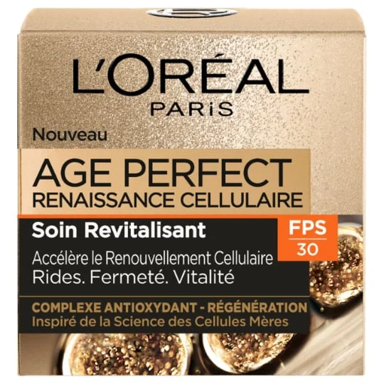 Crème Visage Jour Anti-Âge Revitalisant Renaissance Cellulaire