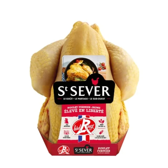 Poulet fermier jaune PAC Label Rouge
