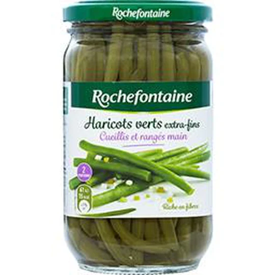 Haricots verts Extra fin bocal carré