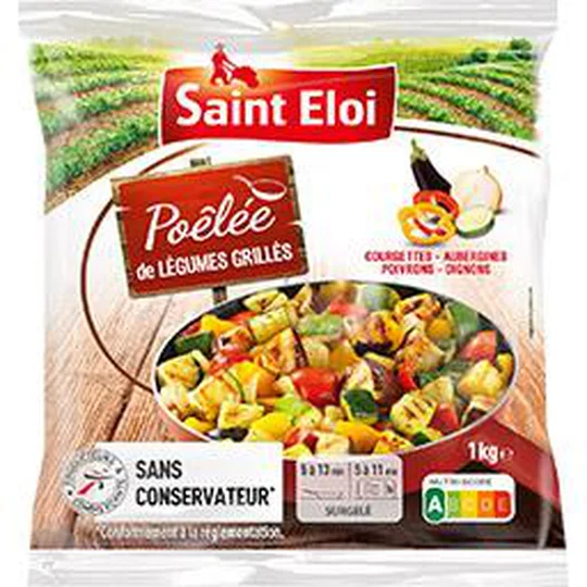Poêlée de légumes grillés