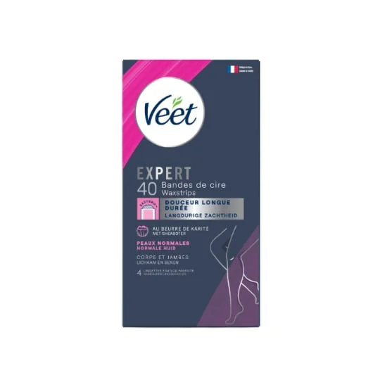 Bandes De Cire Expert Corps Et Jambes Peaux Normales