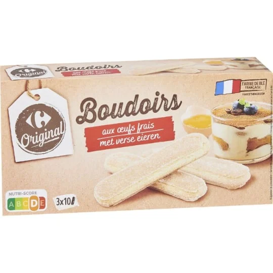 Boudoirs aux Oeufs frais