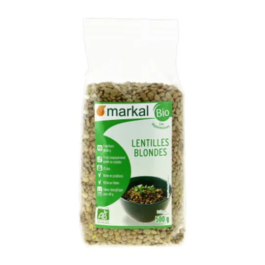 Lentilles Blondes Bio