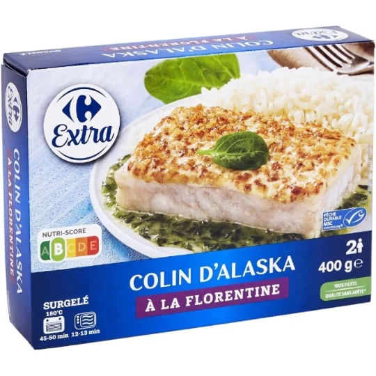 Colin d'Alaska à la florentine