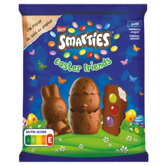 Chocolat au lait mini figurine Easter Friends de paque