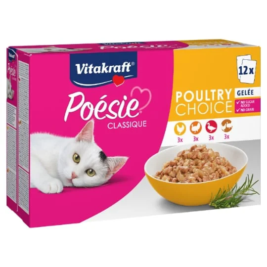 Délice Gelée Chats Poésie Volaille