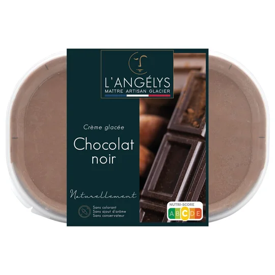 Crème glacée Artisanale Chocolat noir