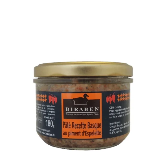 Pâté basque piment d'Espelette