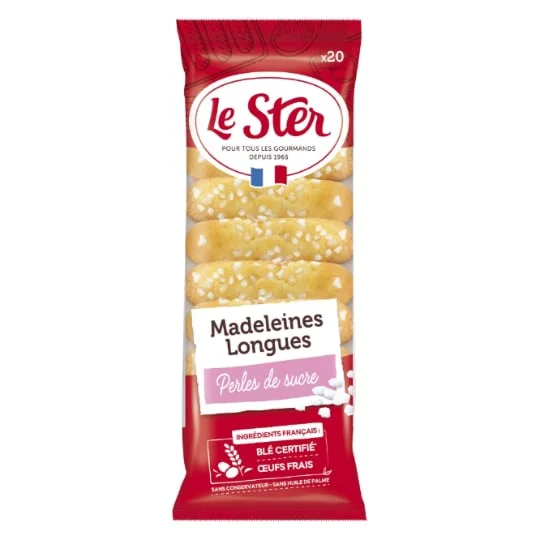 Madeleines pépites de sucre