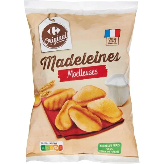 Madeleines moelleuses