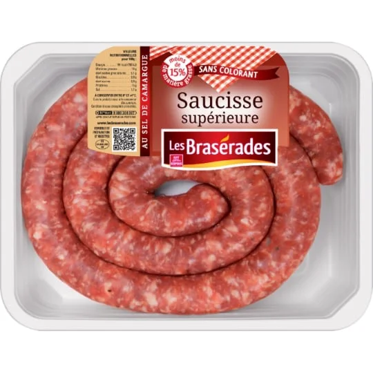 Saucisses supérieure