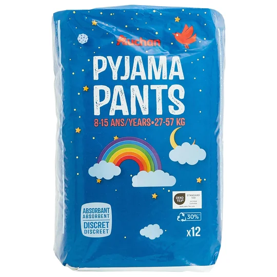 Culottes nuit pyjama pants 8-15 ans (27-57kg)