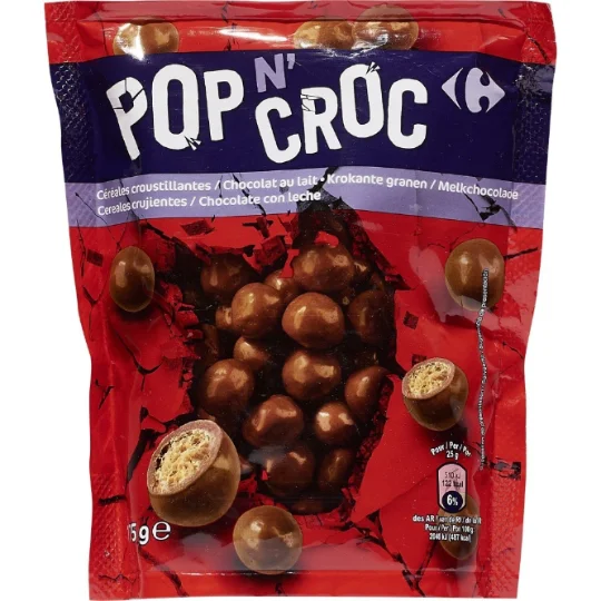 Bonbons Pop N'Croc croustillants