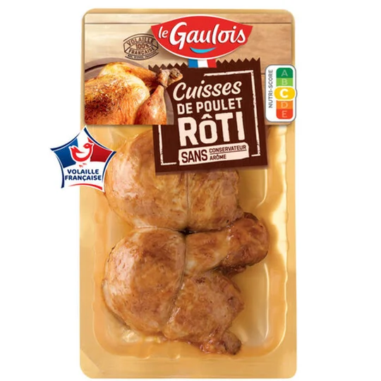 Cuisses De Poulet Rôties Cuites
