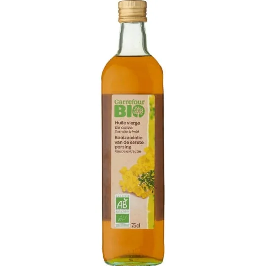 Huile bio de colza vierge