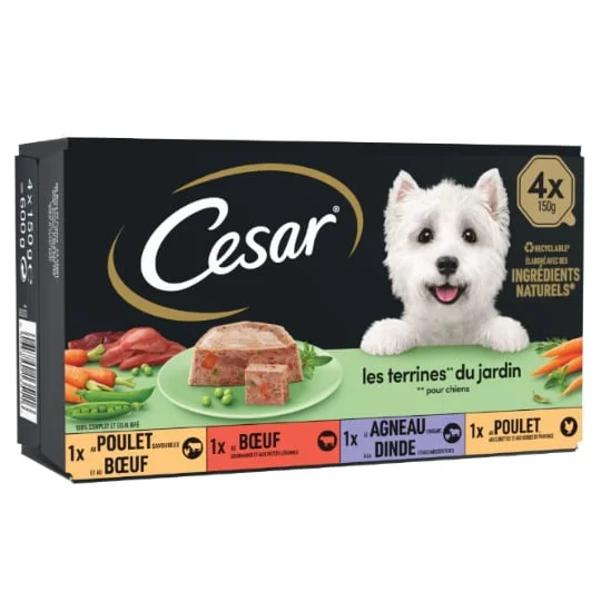 Pâtée pour chien assortiment