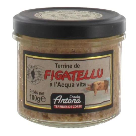 Terrine de figatellu eau de vie