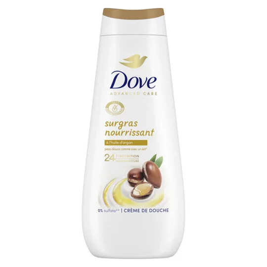 Advanced Care Crème de Douche Surgras Nourrissant à l'Huile d'Argan