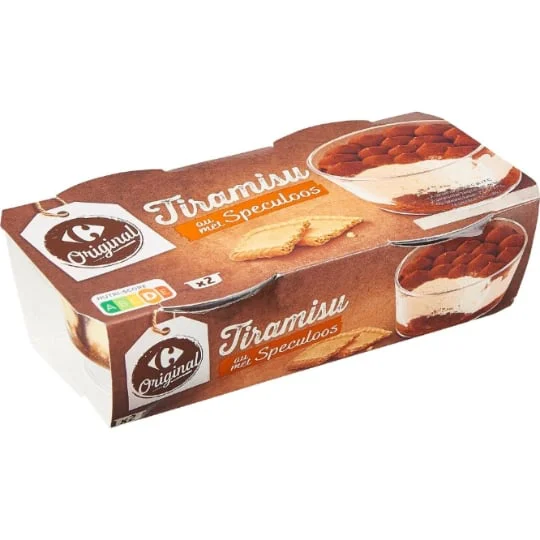 Dessert Tiramisu au spéculoos