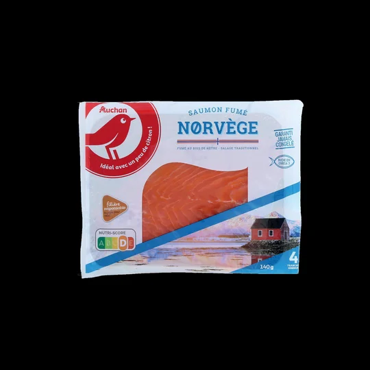 Saumon fumé de Norvège mini
