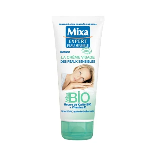 Crème Visage Hydratante Bio Peaux Sensibles