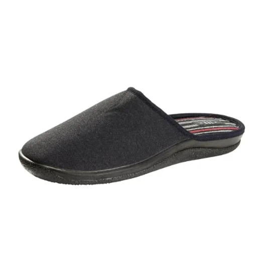 Pantoufles homme gris anthracite T46